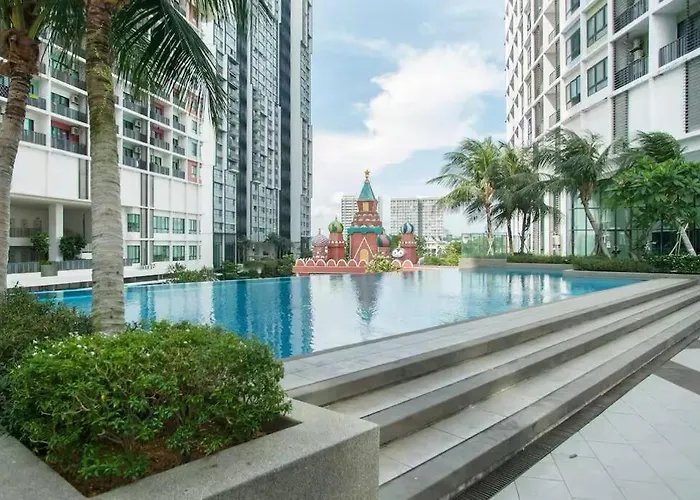 I-City 8Pax 2Rooms Duplex Parking Wi-Fi